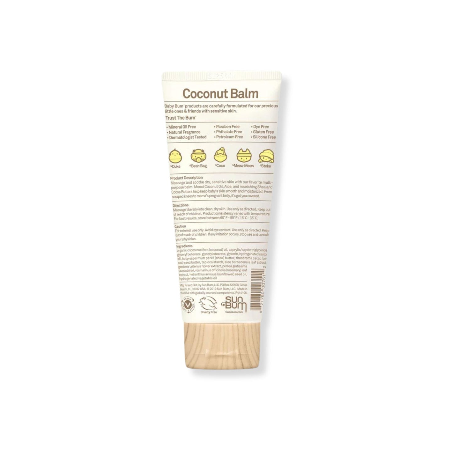 Baby Bum Natural Monoi Coconut Balm - Myriad Beauty