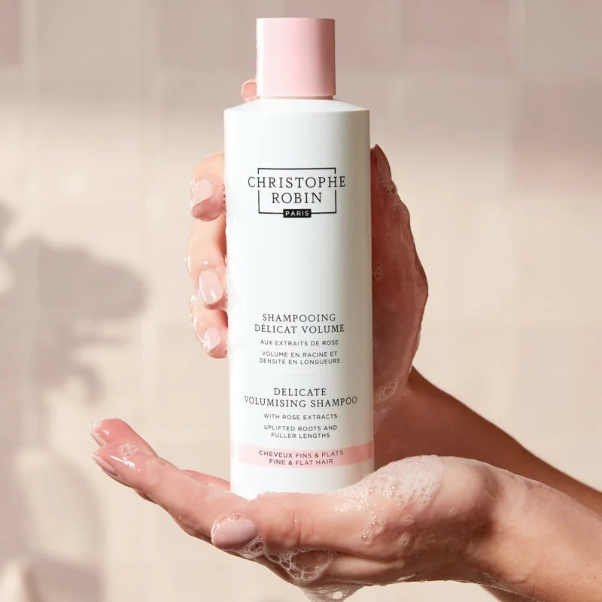 Delicate Volumizing Shampoo with Rose Extracts - Myriad Beauty