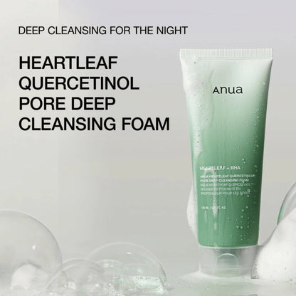 Heartleaf Quercetinol Pore Deep Cleansing Foam - Myriad Beauty