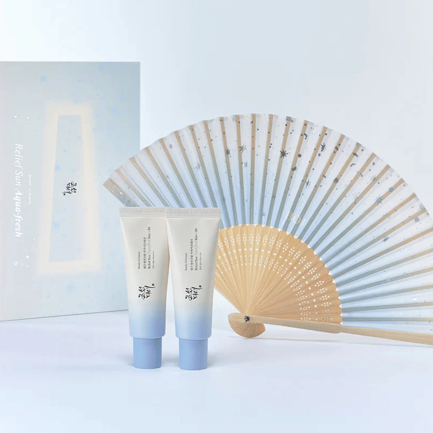 Relief Aqua - Fresh : Rice + B5 (SPF50+ PA++++) Set - Myriad Beauty