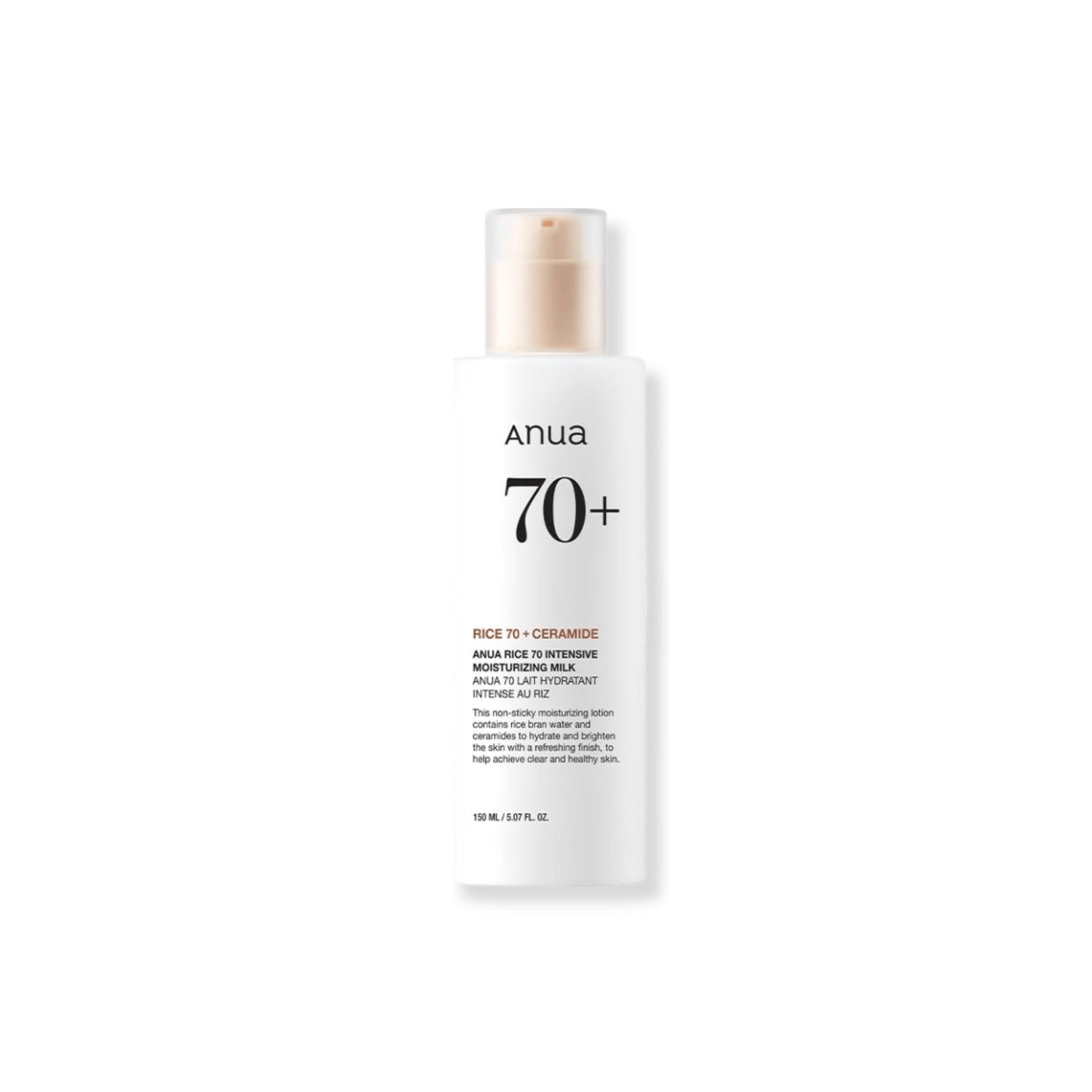 Rice 70 Intensive Moisturizing Milk - Myriad Beauty