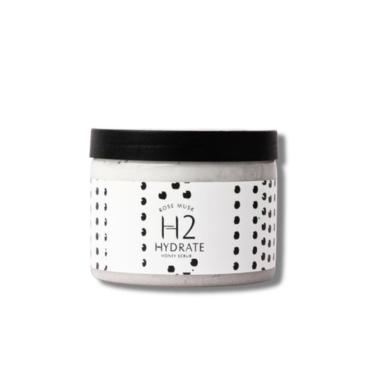 H2 Rose Musk Honey Body Scrub - Myriad Beauty