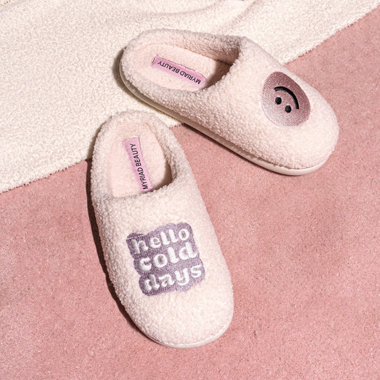 Hello Cold Days Slippers - Myriad Beauty