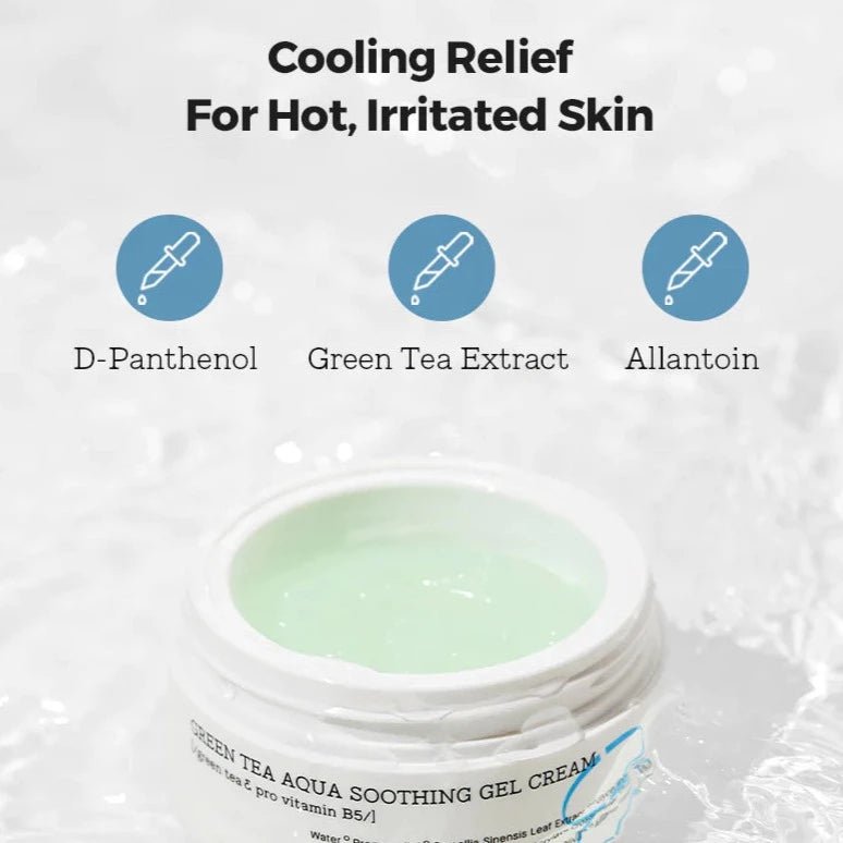 Hydrium Green Tea Aqua Soothing Gel Cream - Myriad Beauty