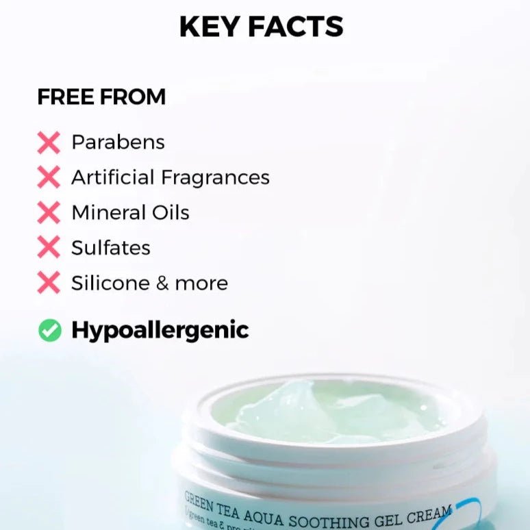 Hydrium Green Tea Aqua Soothing Gel Cream - Myriad Beauty