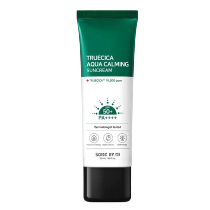 Truecica Aqua Calming Suncream SPF50PA++++ - Myriad Beauty